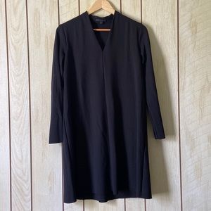 COS V Neck Flared Dress